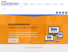 Tablet Screenshot of localseven.com.br